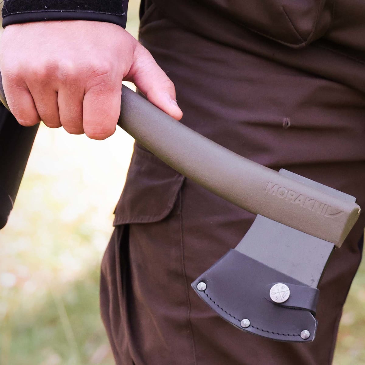 Hacha Lightweight (B) Morakniv Color Military Green5