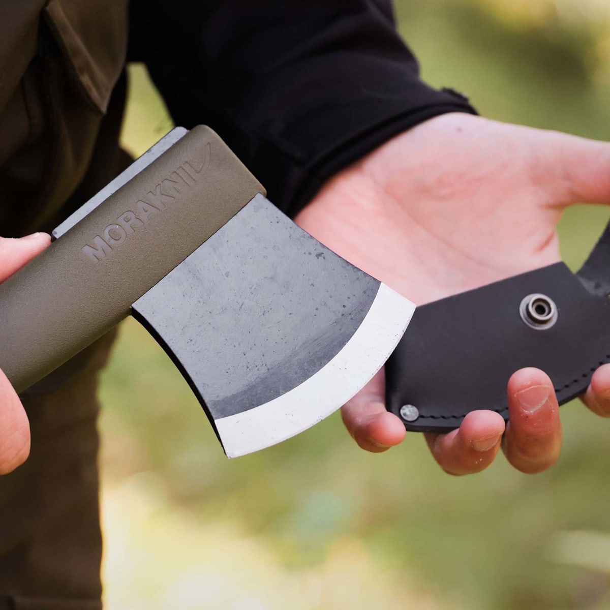 Hacha Lightweight (B) Morakniv Color Military Green4