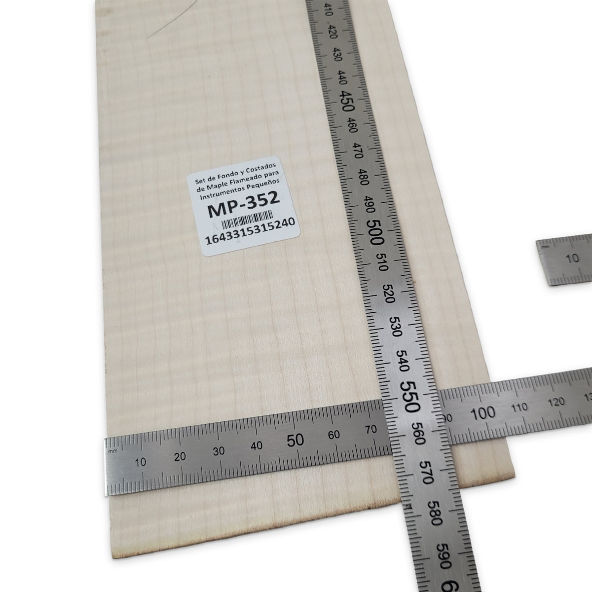 Set de Fondo y Costados MP-352 de Maple Flameado para Instrumentos Pequeños3