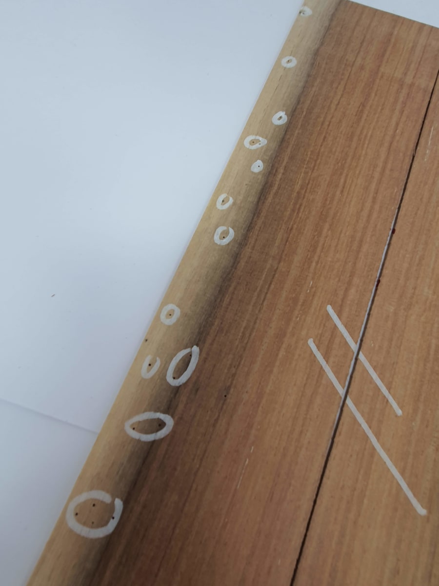 Set de Aros y Fondo con detalles de Machiche Mexicano REF: MACH-26215