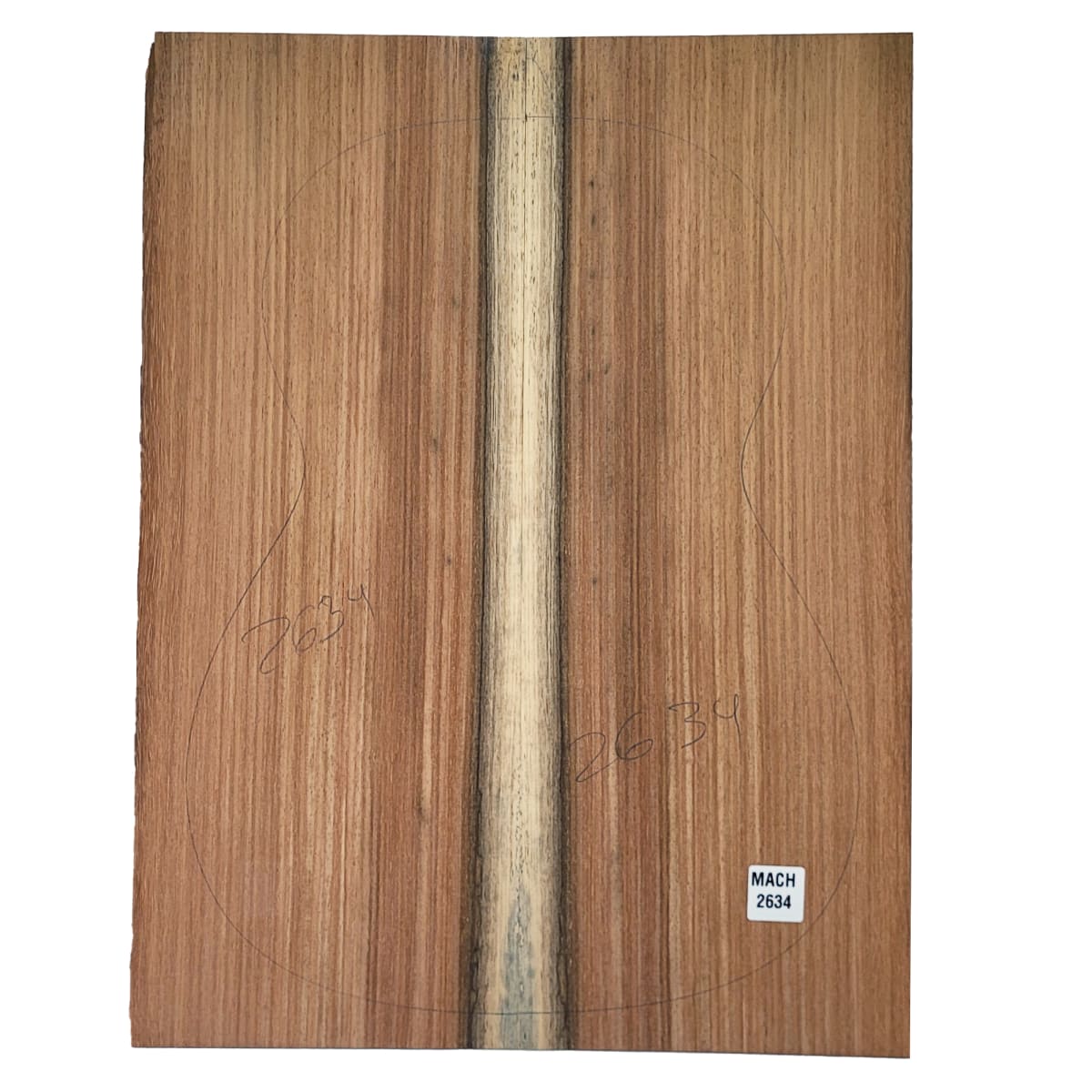 Set Unico REF: MACH-2634 de Machiche Mexicano para Fondo y Costados de Guitarra7