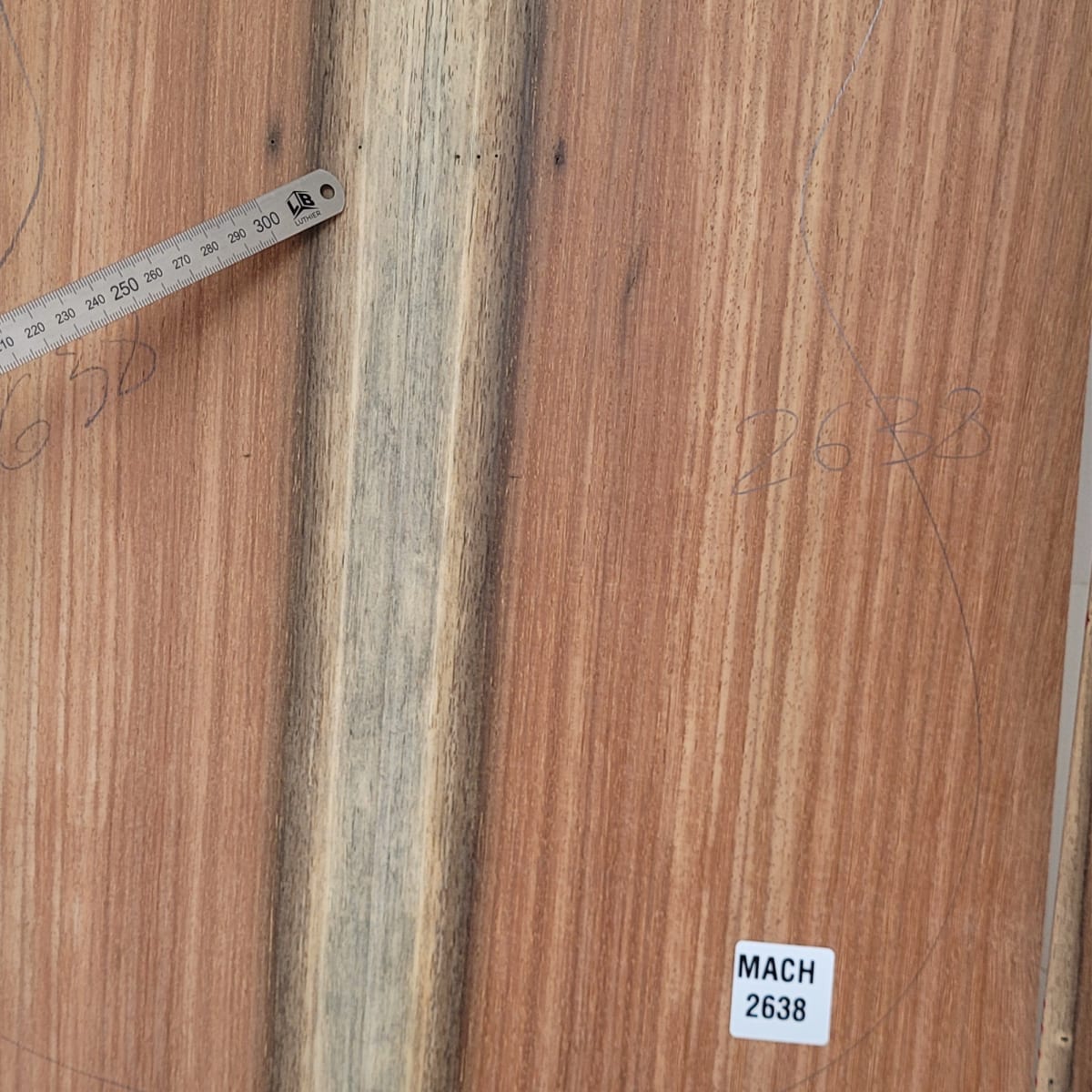 Set Unico REF: MACH-2638 de Machiche Mexicano para Fondo y Costados de Guitarra12