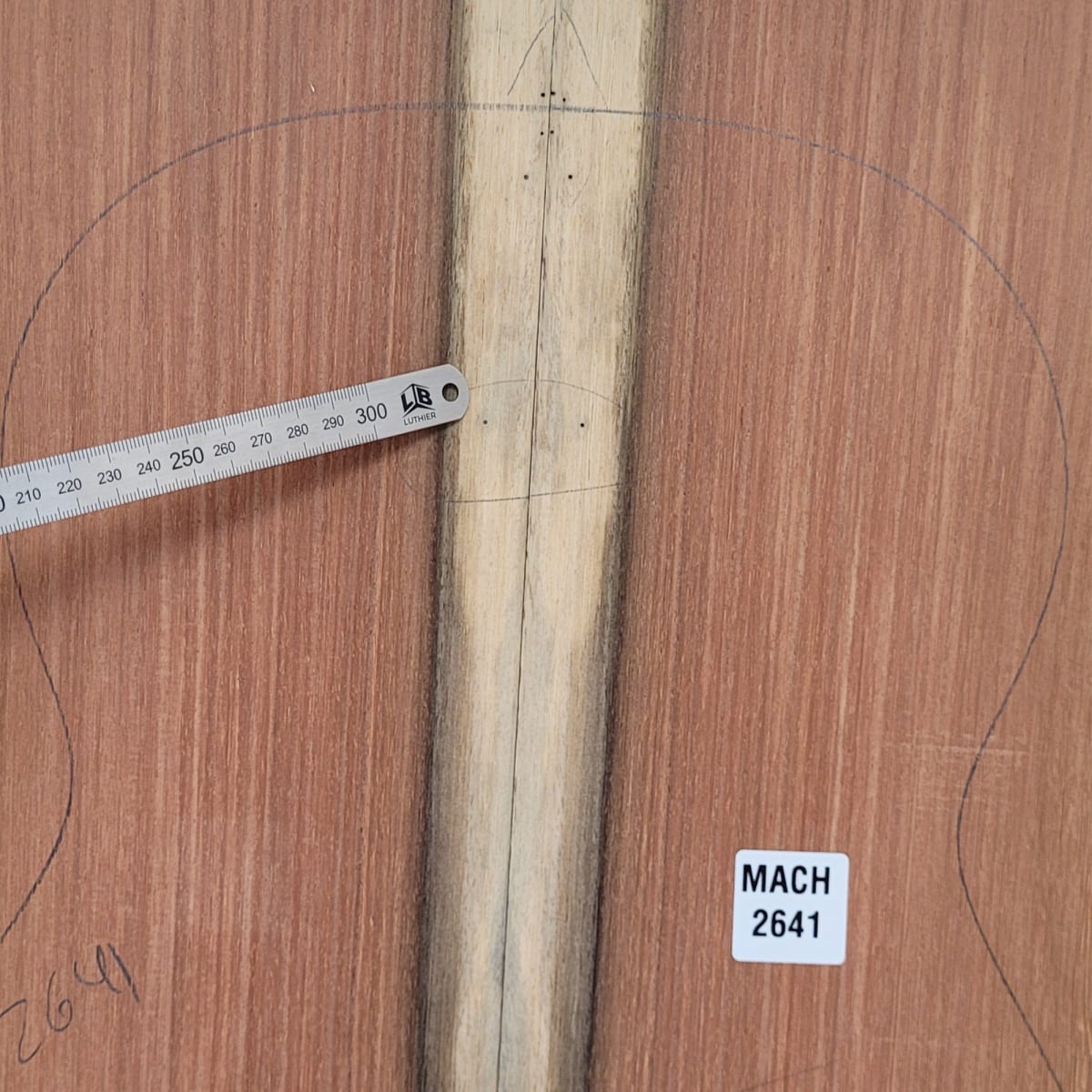 Set Unico REF: MACH-2641 de Machiche Mexicano para Fondo y Costados de Guitarra12