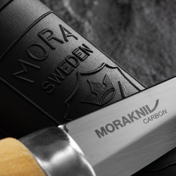 Cuchillo Morakniv para Tallado en Madera 120 (C) Acero al Carbono con Estuche10
