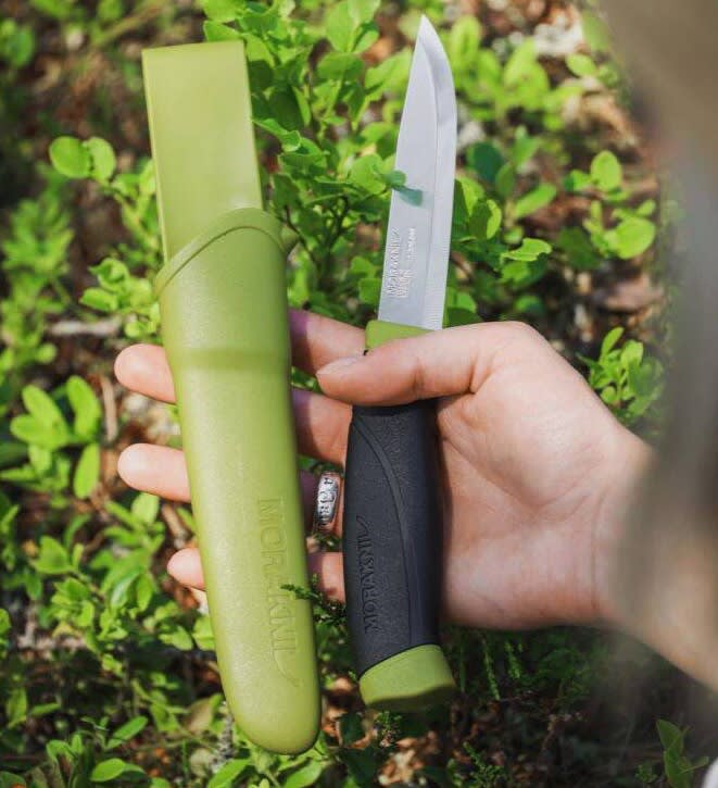 Cuchillo Morakniv Companion 14074 Outdoor Sports Color Olive Green3
