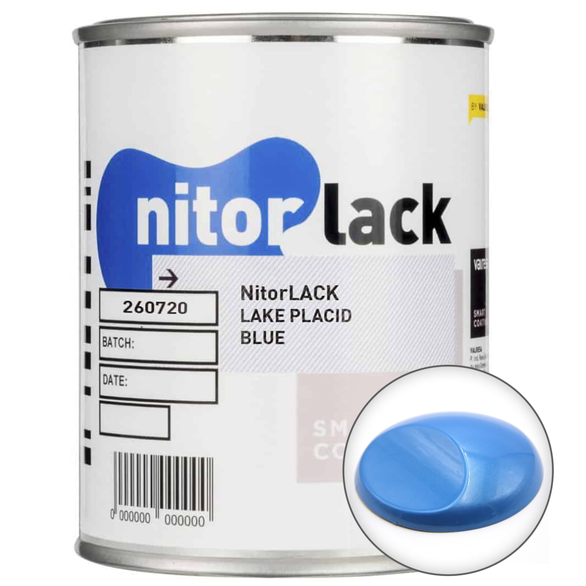 Nitrocelulosa Nitorlack Lake Placid Blue de 500 ml 0