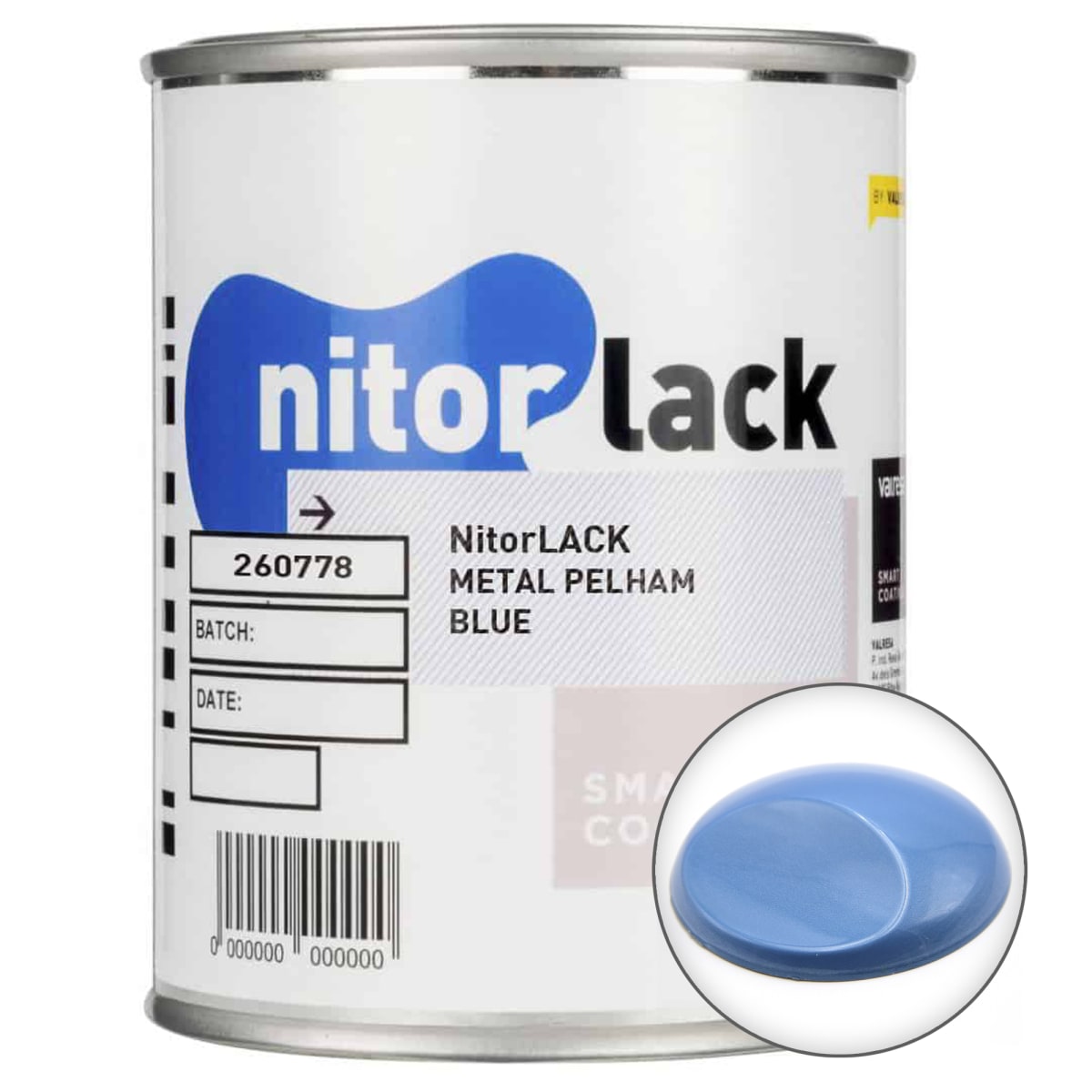 Nitrocelulosa Nitorlack Pelham Blue de 500 ml 0