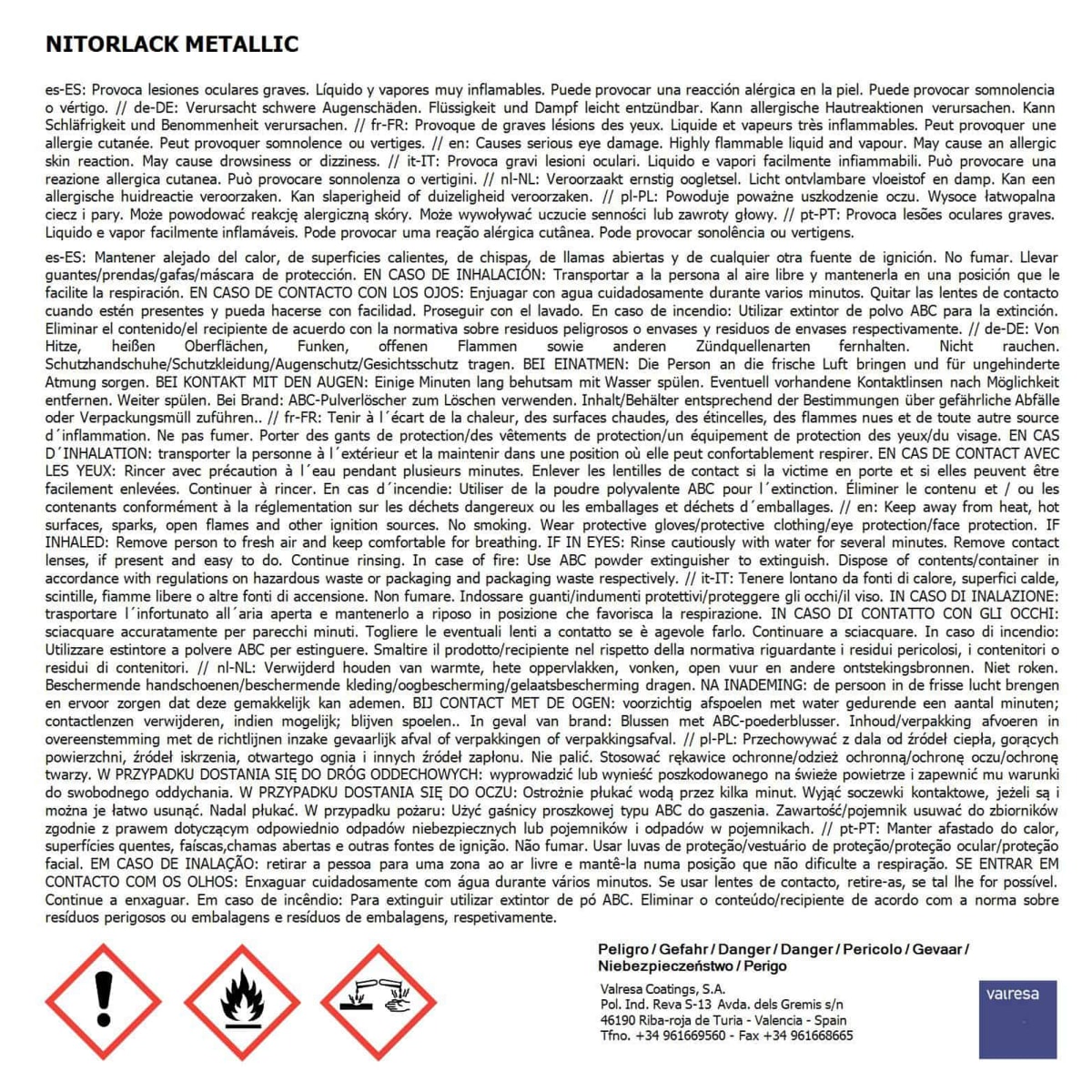 Nitrocelulosa Nitorlack Lake Placid Blue de 500 ml4