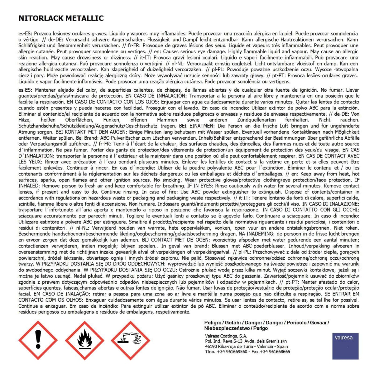 Nitrocelulosa Nitorlack Ocean Turquoise de 500 ml4