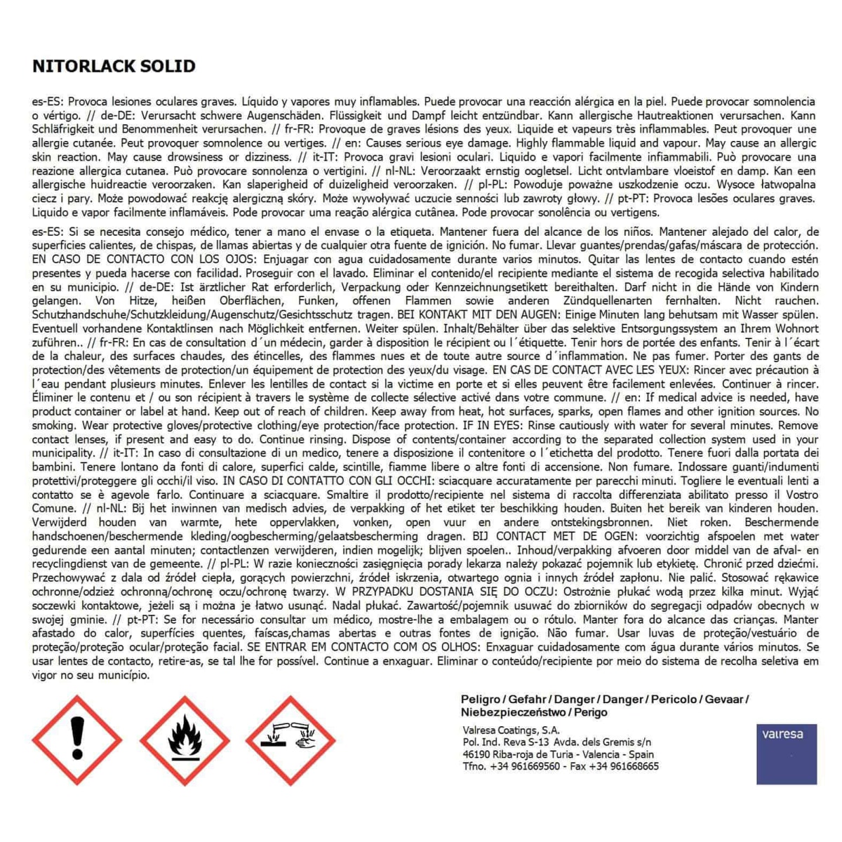 Nitrocelulosa Nitorlack Fiesta Red de 500 ml4