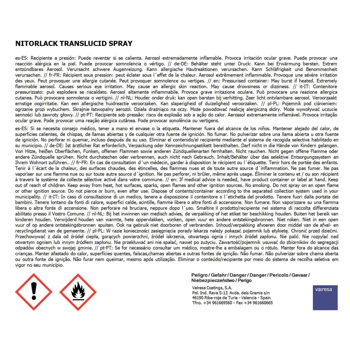 Nitrocelulosa Nitorlack Orange Vintage de 400 ml3