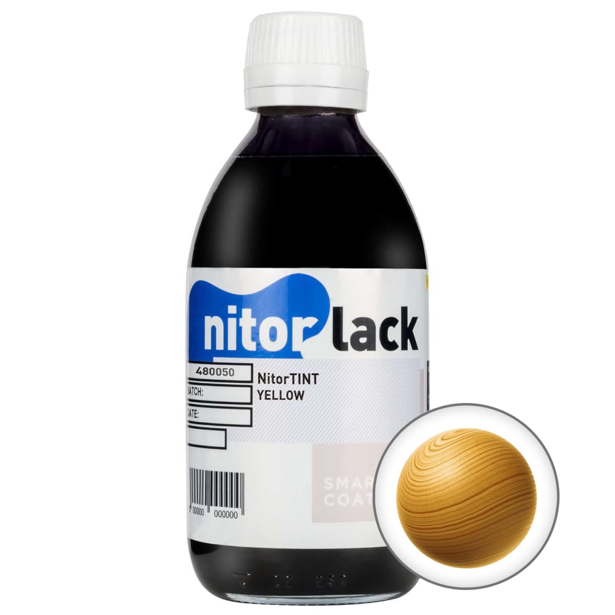 Tinta Nitorlack Amarilla de 250 ml para Madera 3