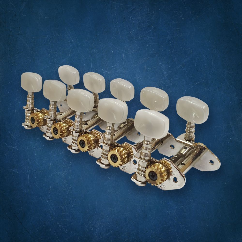 Clavijero Charango y Mandolina. Mod: 42.08.H. Color: Chrome (Gebr Van Gent B.V)5