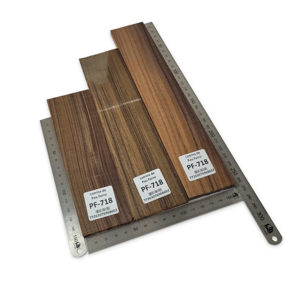 Pack de 3 Laminas PF-718 de Pau Ferro Especial con Detalles para Artesania5