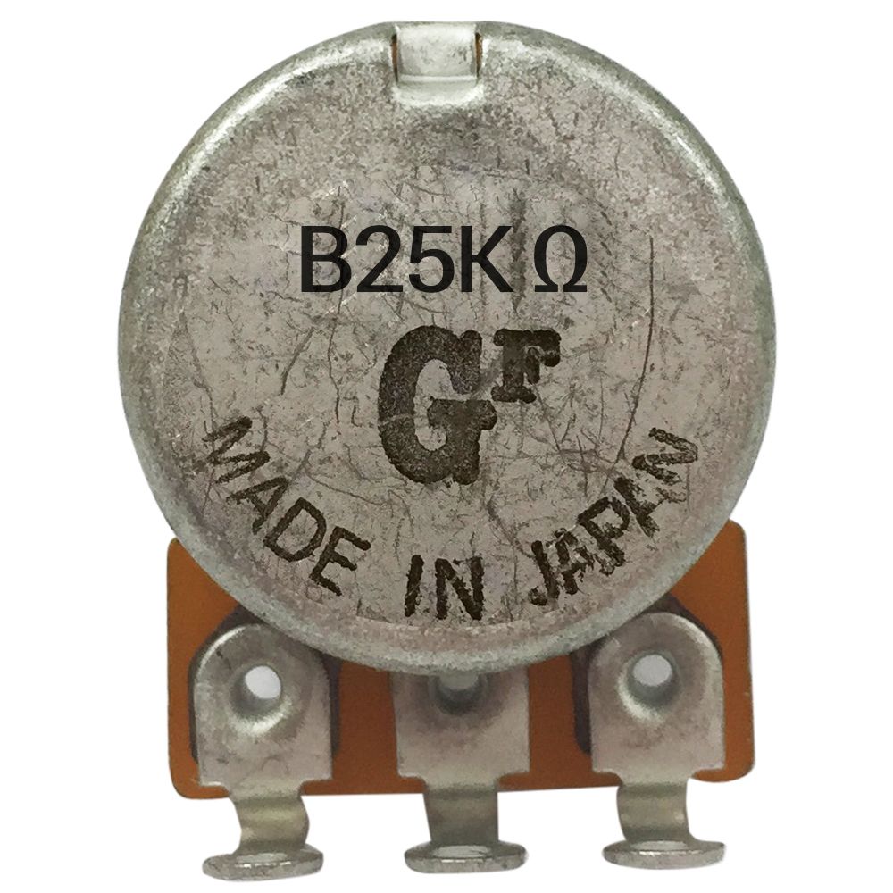 Potenciometro Mini 25K B. Vastago Largo 0