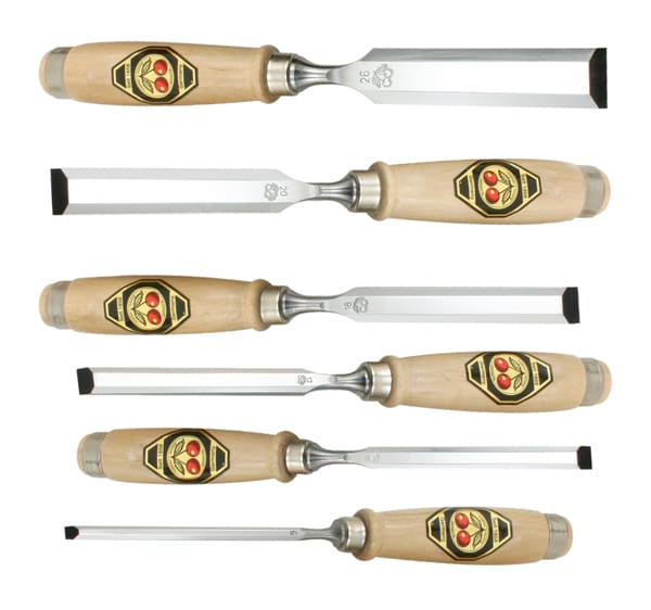 Set de 6 Formones Carpinteros Two Cherries 1111 SB4