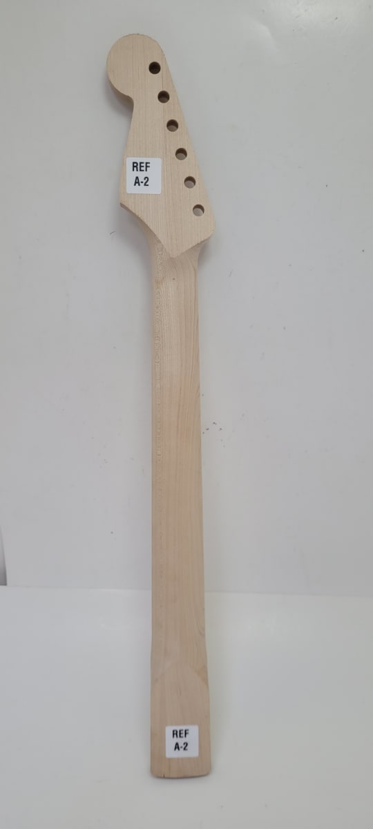 Mastil LB Luthier A-2 Tipo Strato Semi Elaborado de Maple Canadiense Especial9