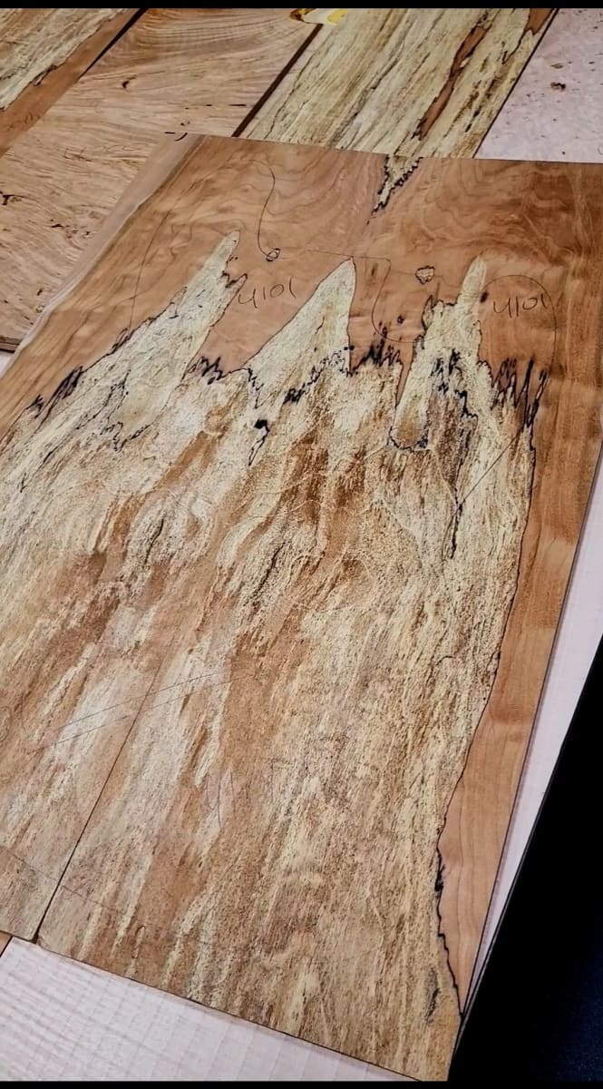 Top Unico REF: 4101 de Spalted Maple Especial2