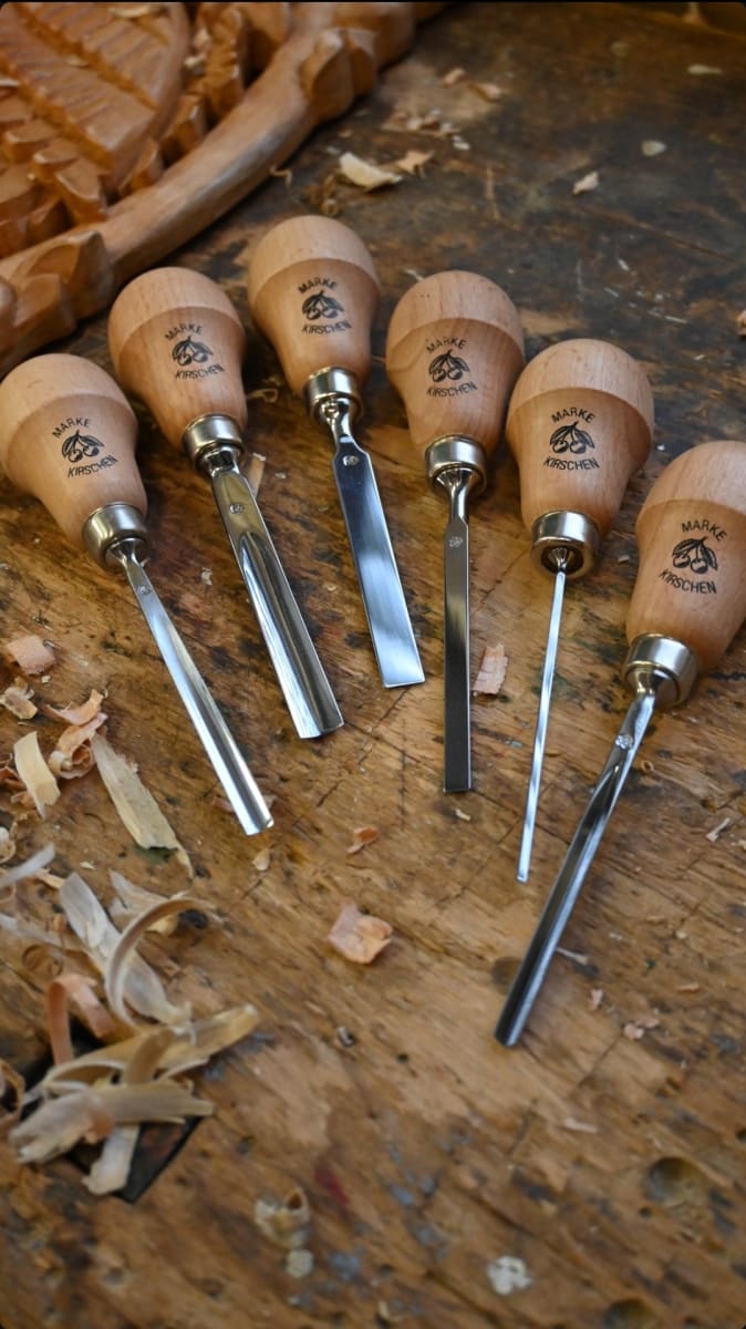 Set de Gubia para Tallado en Madera Timbre y Xilografia. Mod: 5696 SB5