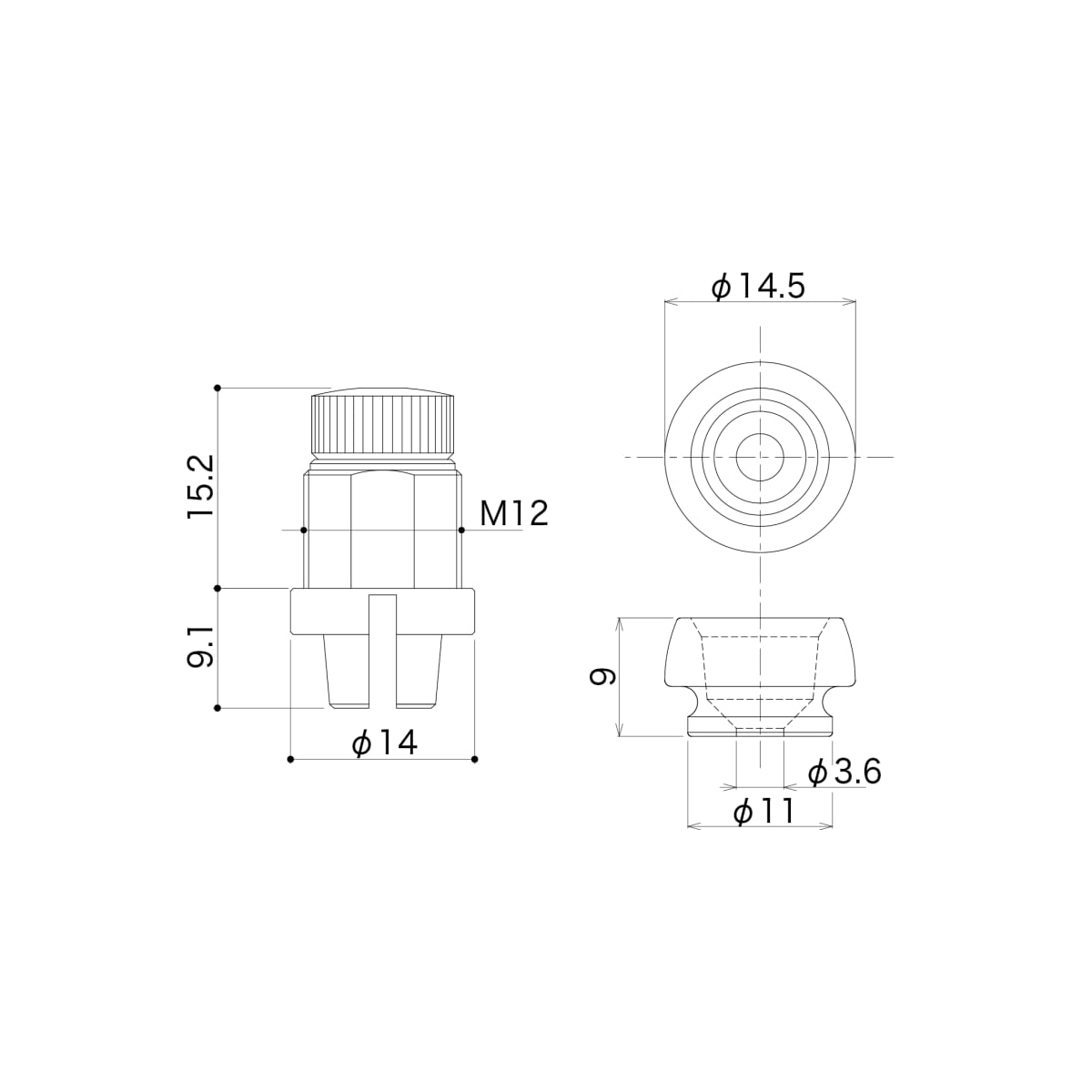 Strap Pin Locking. Mod: SLR. Color: Cosmo Black4