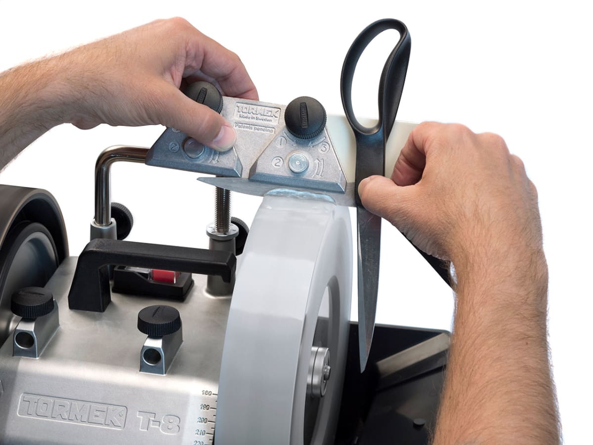 Guia Tormek SVX-150 para Afilado de Tijeras2