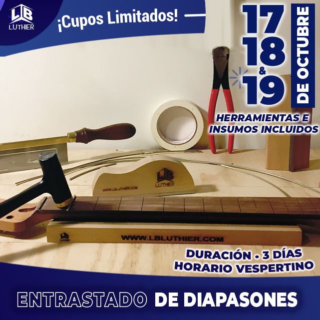Taller Entrastado de Diapasones - Octubre 2019 1 Taller Entrastado de Diapasones - Octubre 2019 1