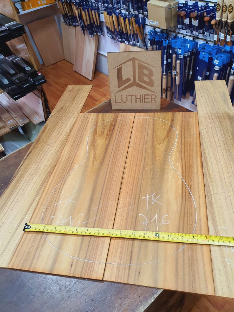 Fondo y Costados REF: TK-716 de Teak Exotico Especial para Guitarra4