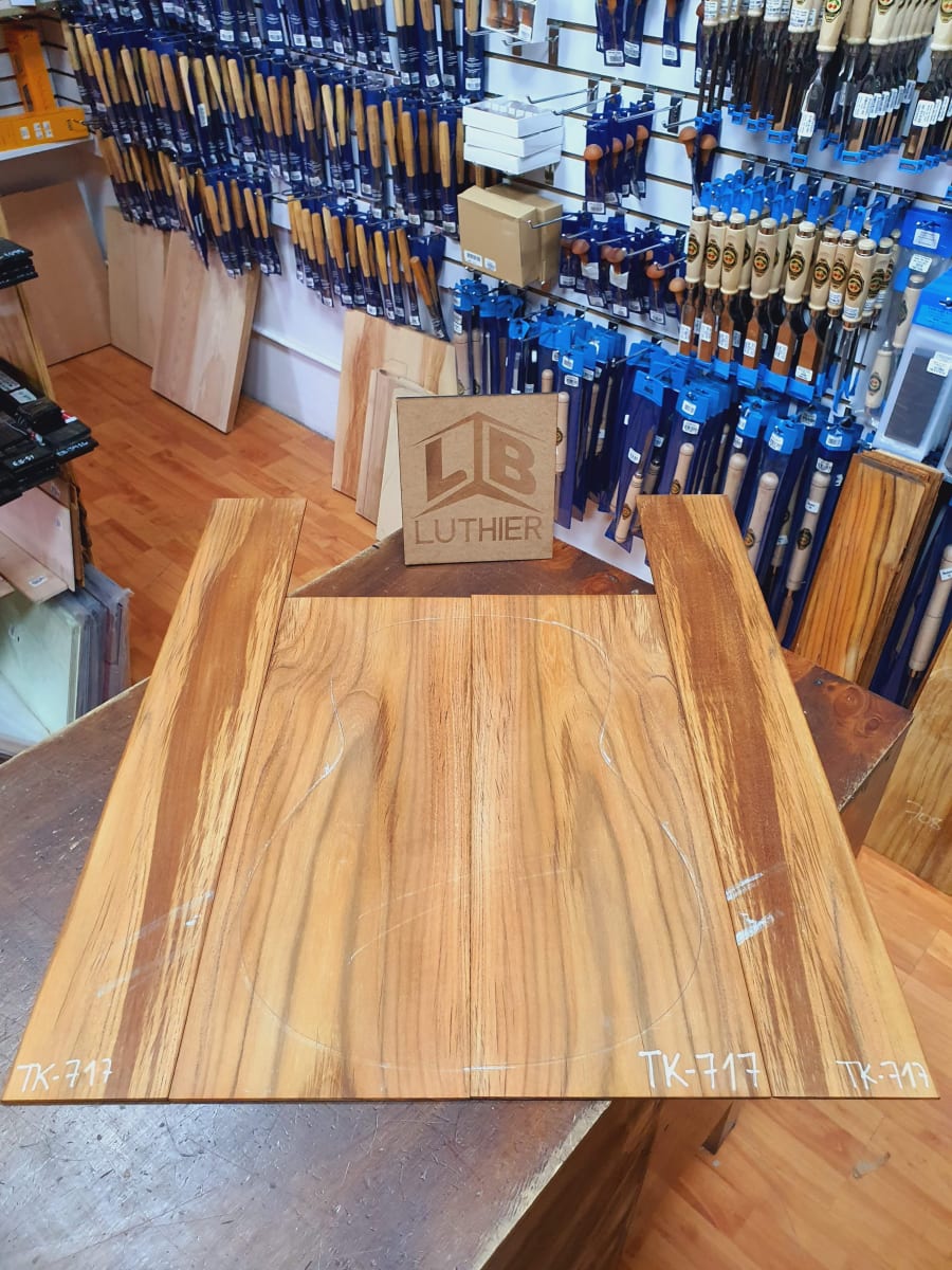 Fondo y Costados REF: TK-717 de Teak Exotico Especial para Guitarra 4