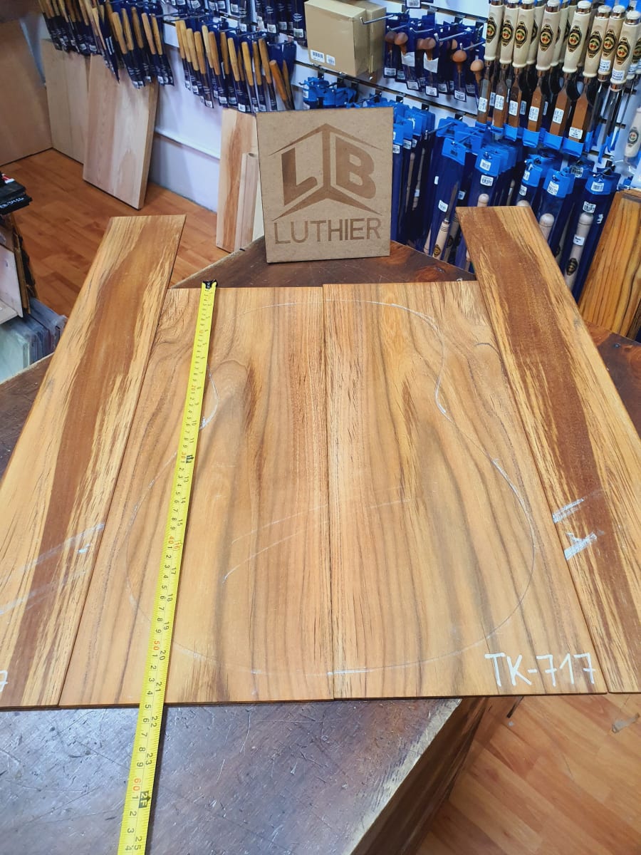 Fondo y Costados REF: TK-717 de Teak Exotico Especial para Guitarra4