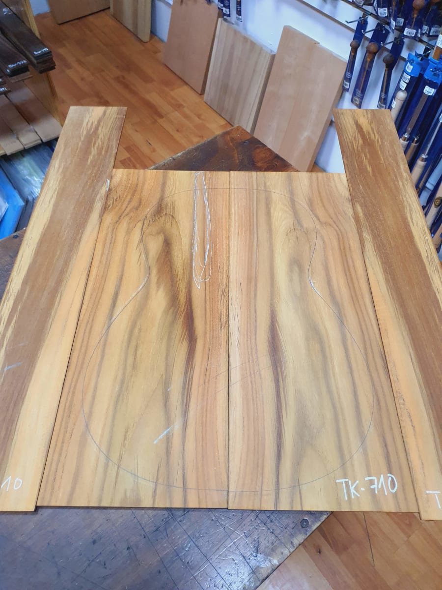SALDO! Fondo y Costados REF: TK-710 de Teak Exotico Especial para Guitarra2