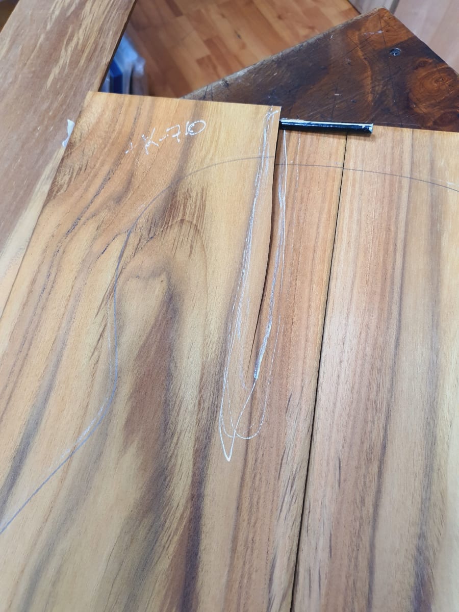 SALDO! Fondo y Costados REF: TK-710 de Teak Exotico Especial para Guitarra3