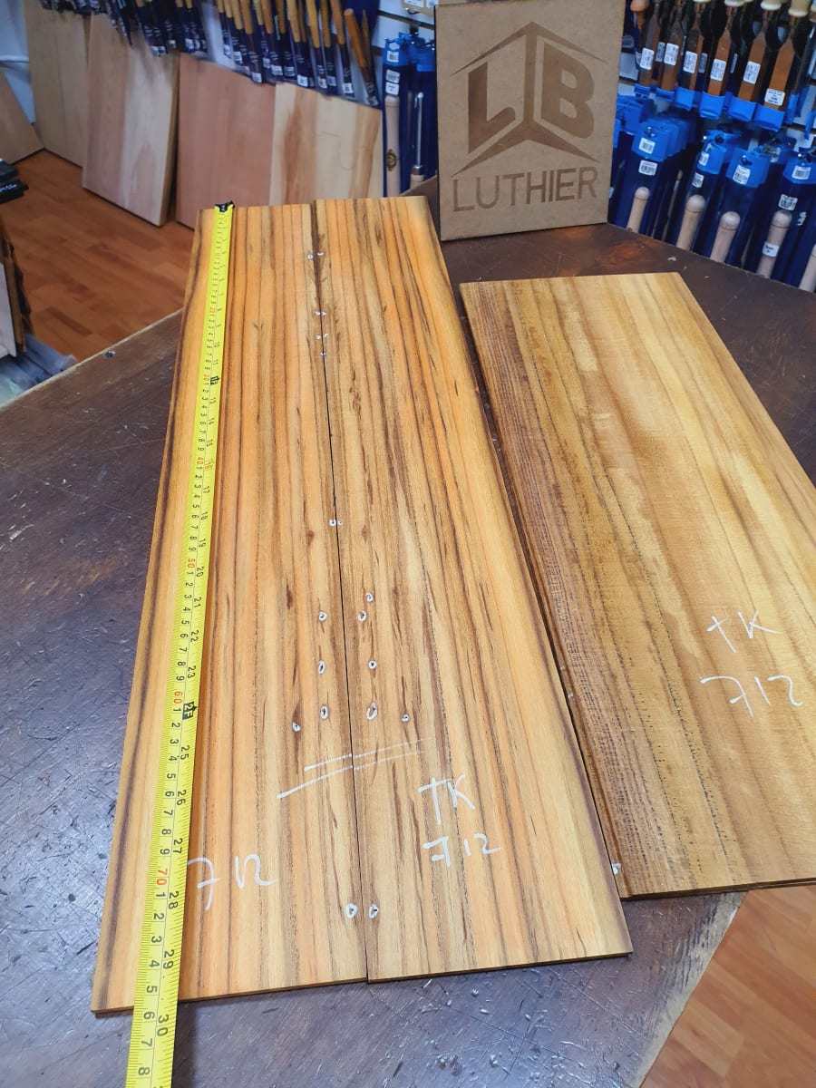 Fondo y Costados REF: TK-712 de Teak Exotico Especial para Guitarra3