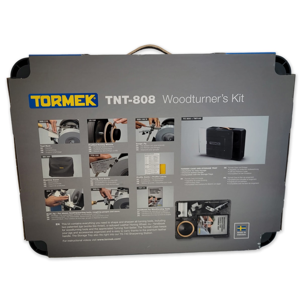 Pack Afiladora Tormek Mod: TORMT8 + Kits de Guias de Afilado HTK-1006  TNT-808 + Base Giratoria RB-180 GRATIS41