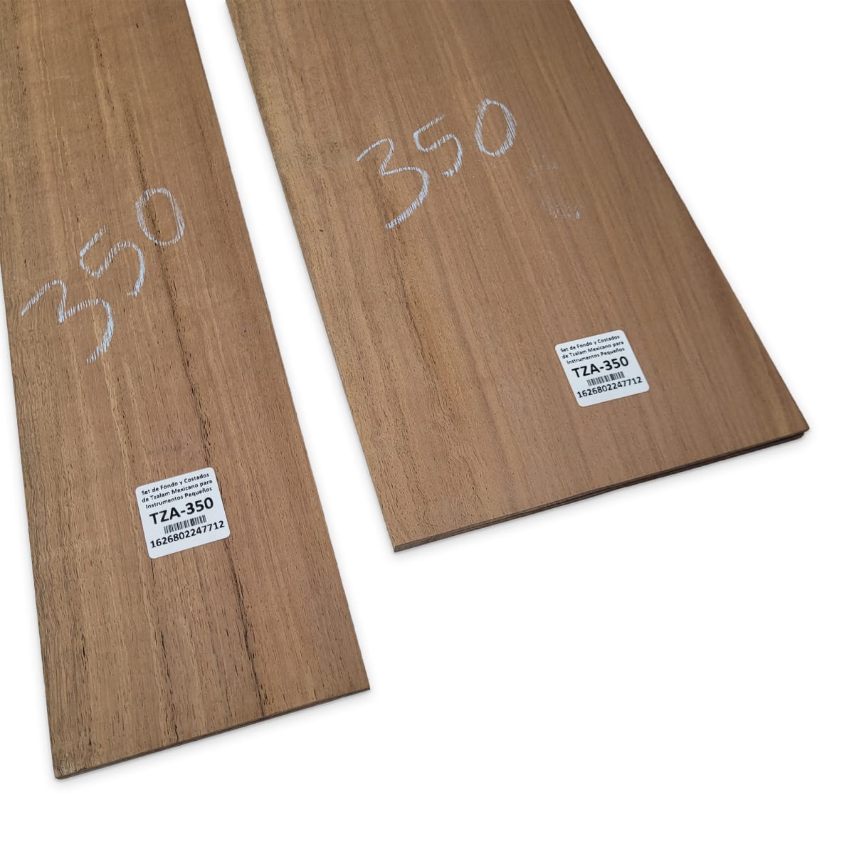 Set de Fondo y Costado TZA-350 de Tzalam Mexicano Especial para Instrumentos Pequeños6