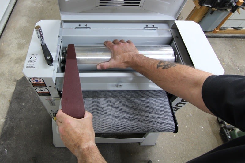 Banda de Lija Grano 150 para Calibradora de Tambor LBDL-175