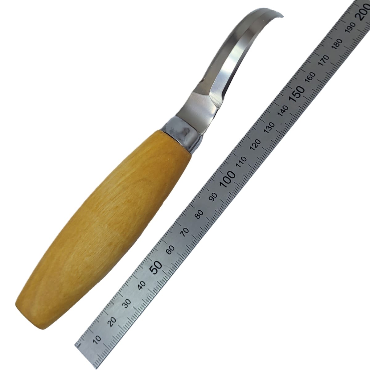 Set de 2 Cuchillos de Gancho Tipo Cuchara Morakniv para Tallado en Madera 163 y 16412