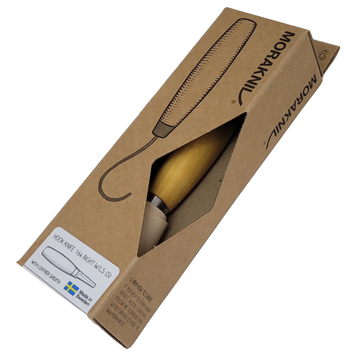 Pack de Cuchillos Gancho Morakniv Hook Knife 162, 163 y 164 con Estuche9