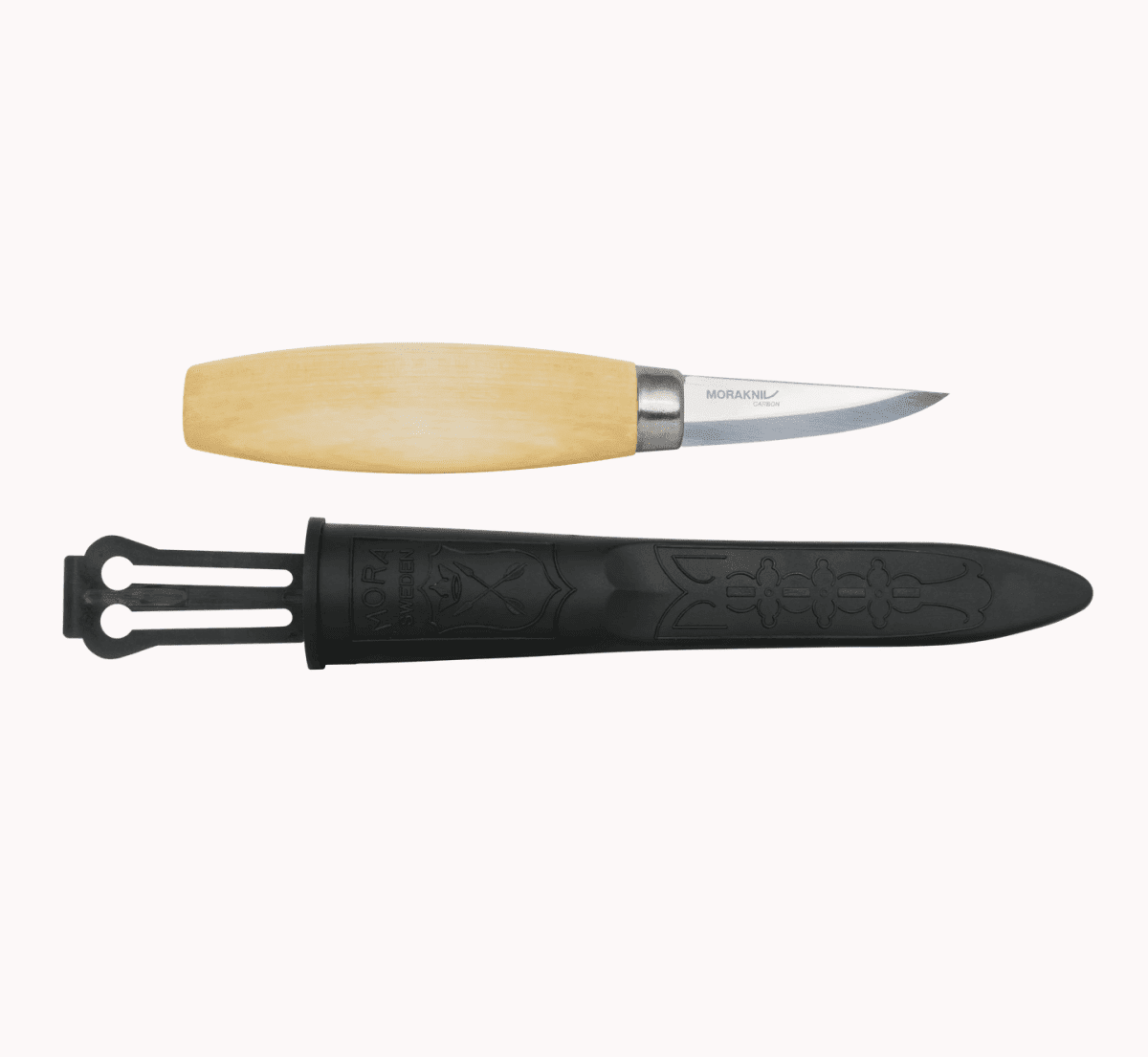 Pack de Cuchillos de Tallado Morakniv 106 (C) y 120 (C) Acero al Carbono con Estuche14