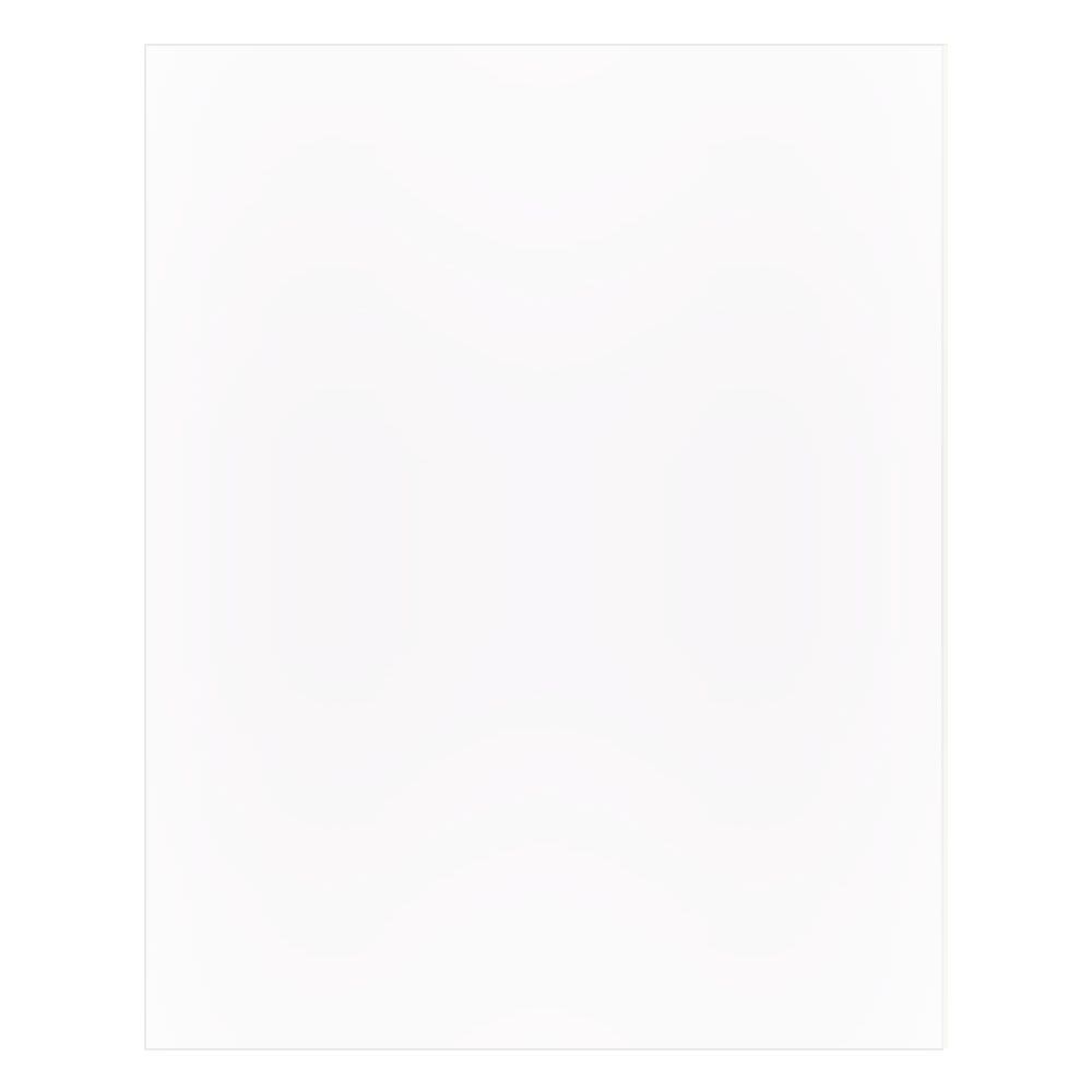 Lamina para Pickguard 300 x 450 mm. Mod: PC-W3. Color: White. 3-ply2