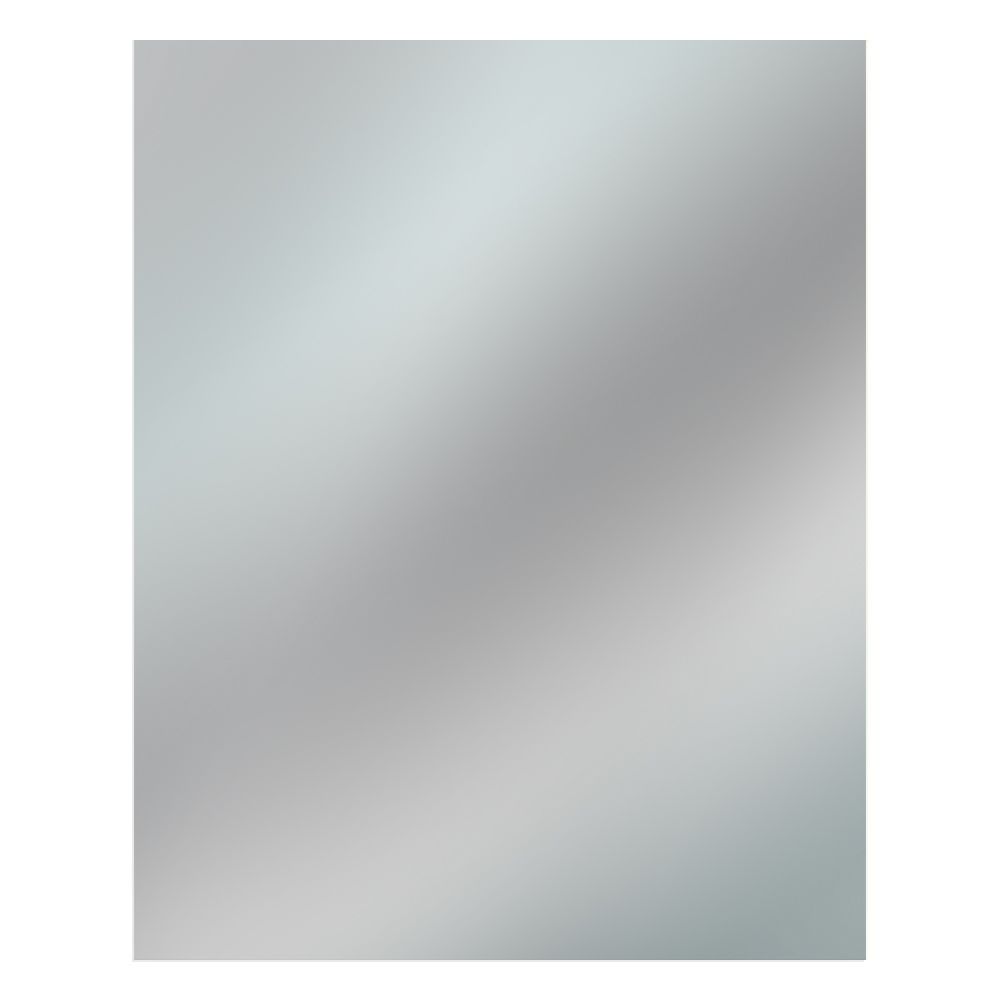 Lamina para Pickguard 300 x 450 mm. Mod: PC-SLV-MR. Color: Mirror. 1-ply 2