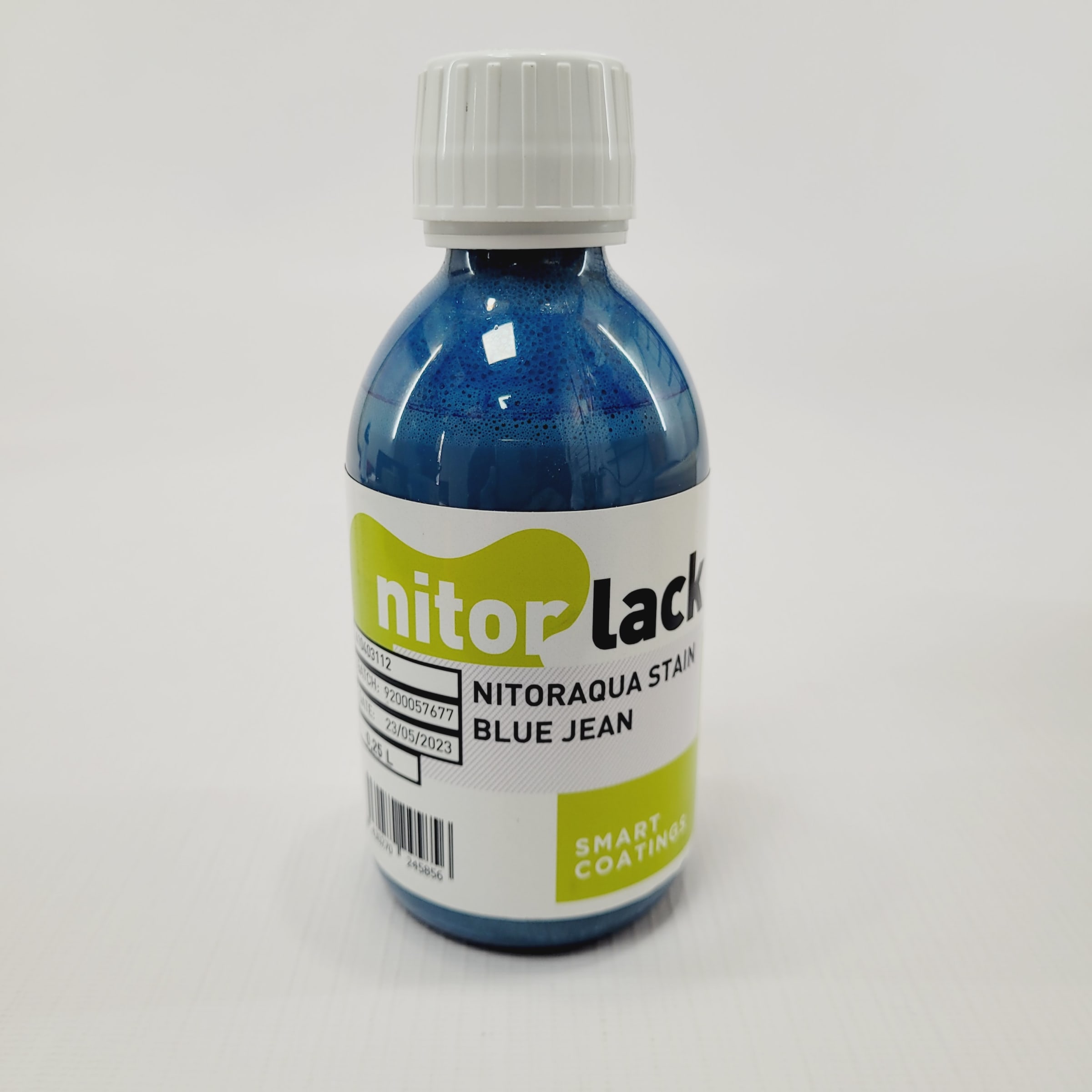 Tinta Stain Blue Jean NitorAqua by Nitorlack de 250 ml para Madera