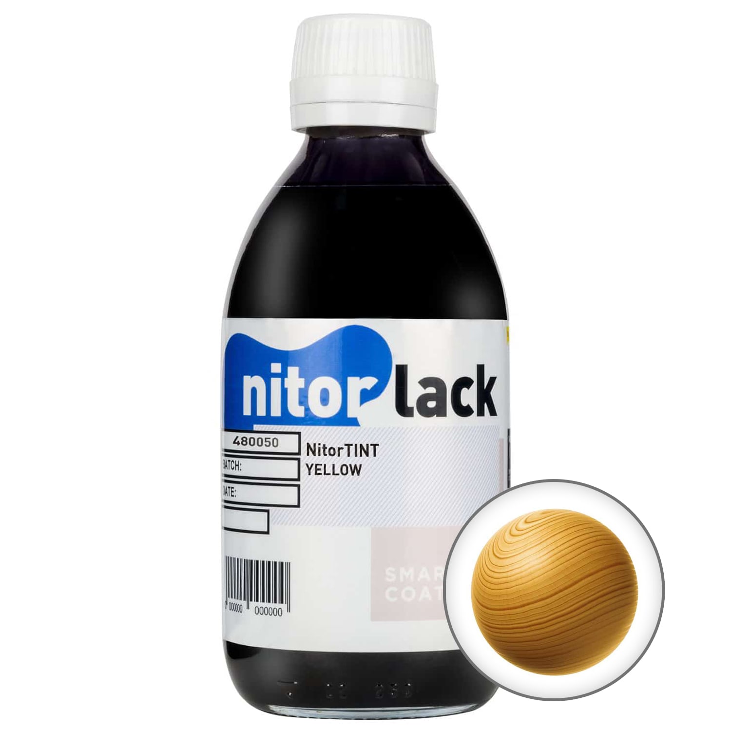 Tinta Nitorlack Amarilla de 250 ml para Madera
