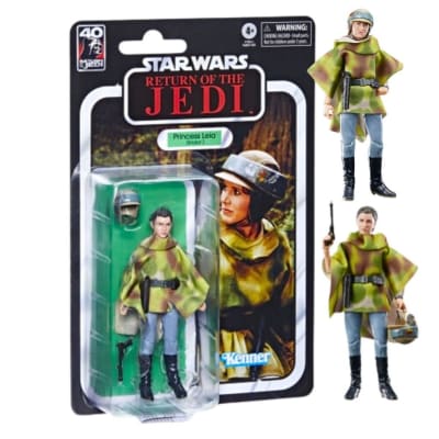 STAR WARS BLACK SERIES RETURN OF THE JEDI - PRINCESS LEIA ENDOR1
