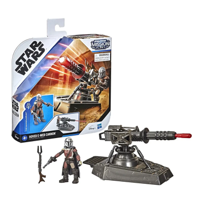 Figura Fan Star Wars Mission Fleet Hover Eweb Cannon Mandalorian1