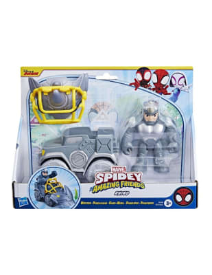 FIGURA DE ACCIÓN SPIDEY & HIS AMAZING FRIENDS RHINO DEMOLEDOR1