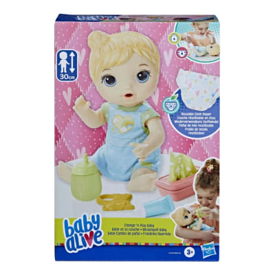 BABY ALIVE BEBÉ CAMBIO DE PAÑAL - CABELLO RUBIO2
