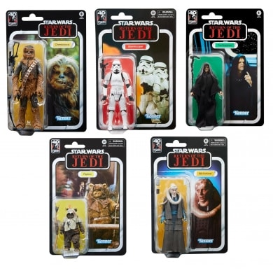 STAR WARS BLACK SERIES E6 40TH ANN FIGURES SURTIDO1
