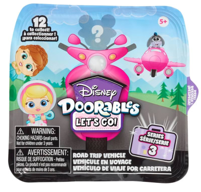 DISNEY DOORABLES LET’S GO VEHICULO DE VIAJE POR LA CARRETERA SERIE 32