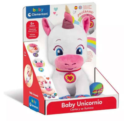 CLEMENTONI UNICORNIO INTERACTIVO PELUCHE1