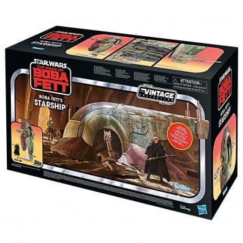 Figura De Acción Star Wars Vintage Nave Estelar De Boba Fett3
